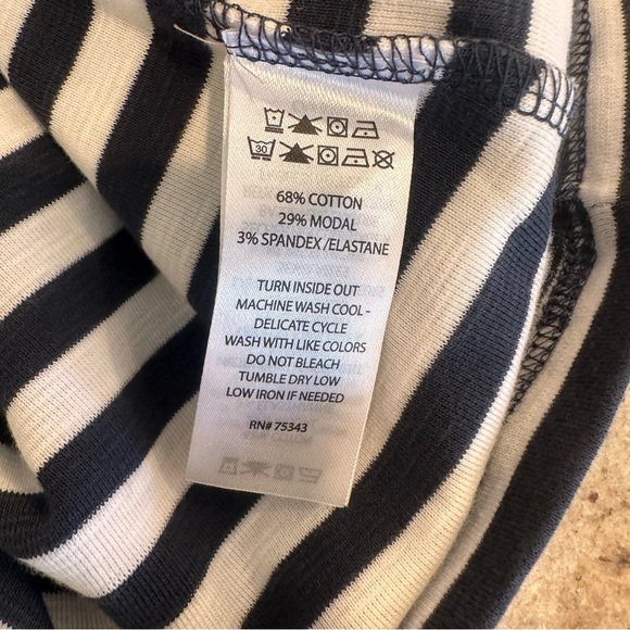 Cynthia Rowley Striped Blue & White Sleeveless Top NWT Size XL Tank Top - Picture 6 of 6